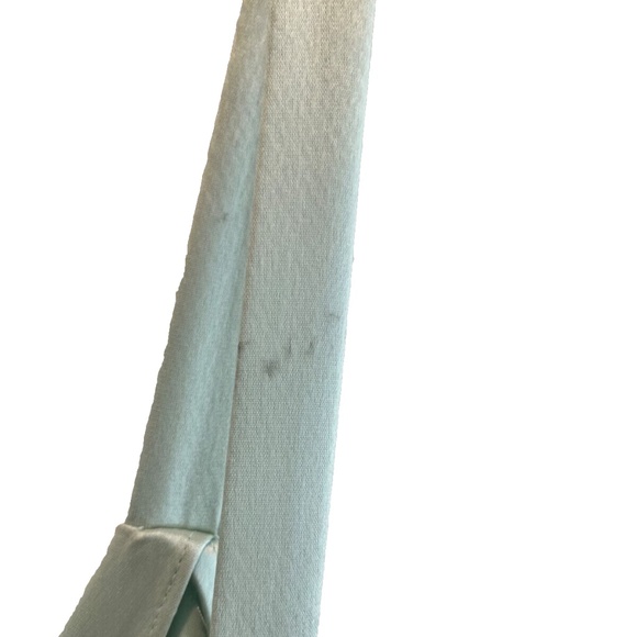 (NWD) JILL JILL STUART Women's Satin Twist/Slit Front Cocktail Dress, Mint - Picture 8 of 16